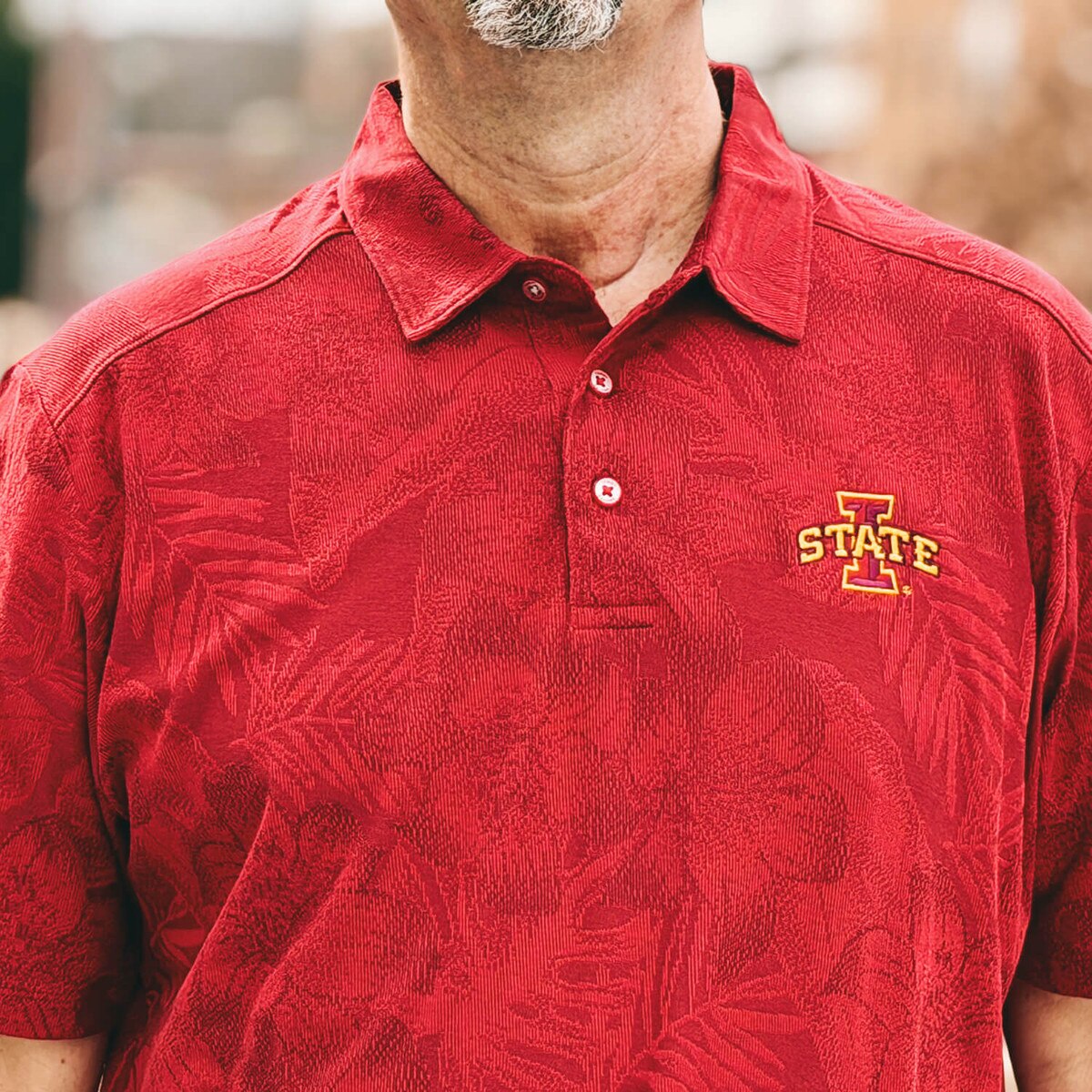 Tommy Bahama I-State Cardinal Palm Fresco Polo